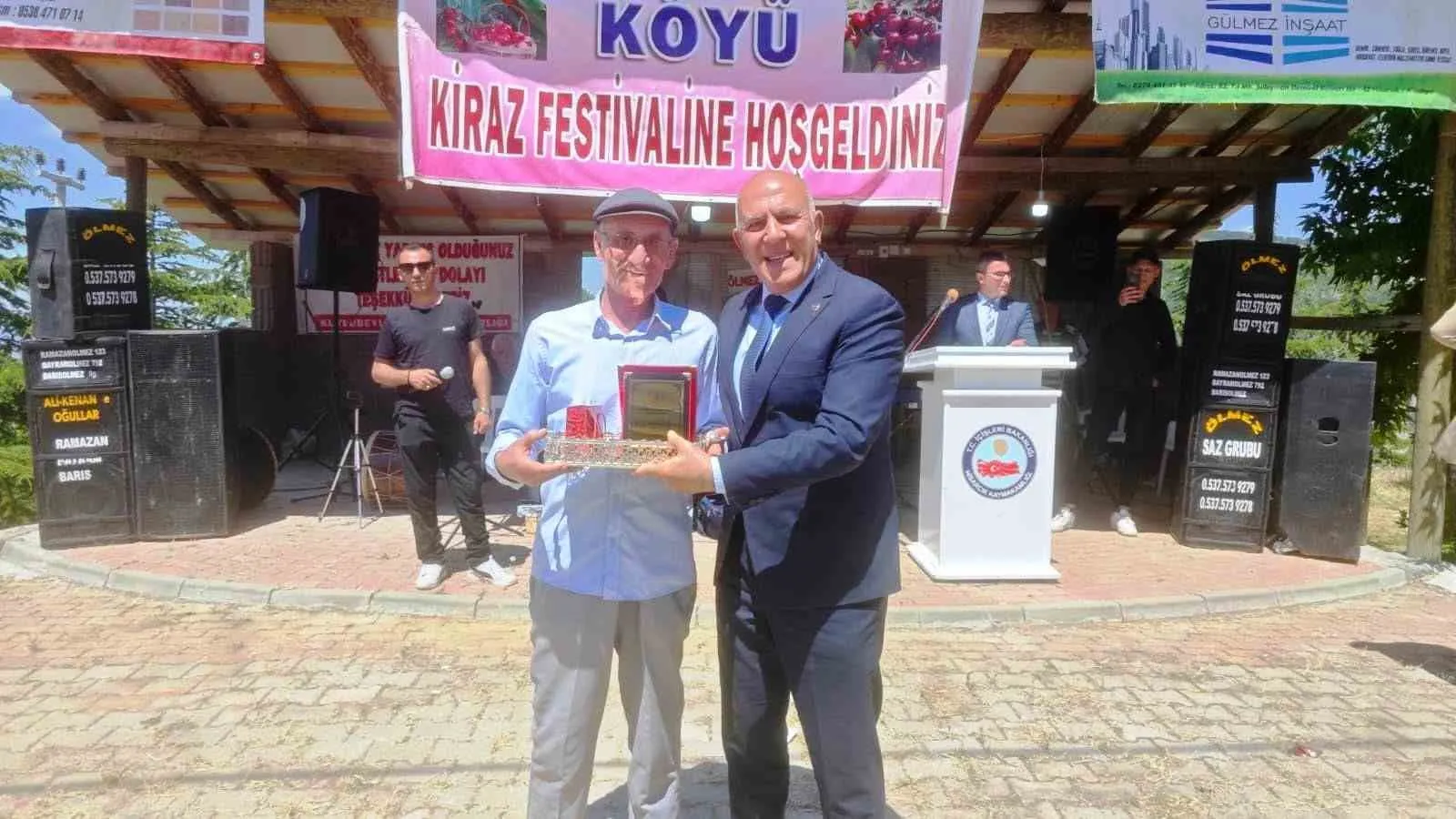 Kütahya’da kiraz bereketi: Kutlubeyler köyünde festival rüzgarı esti