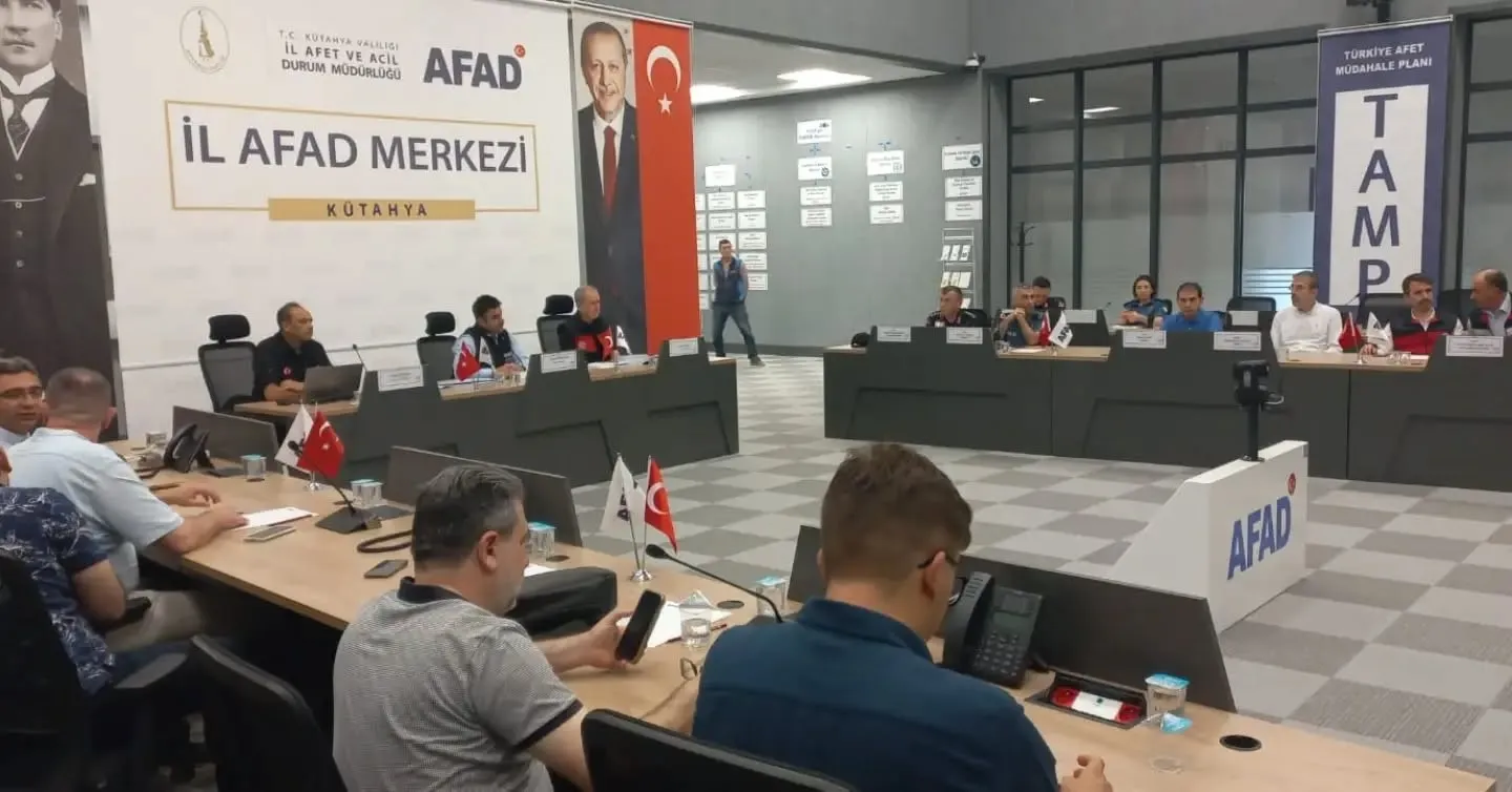 Kütahya’da olası afetlere karşı kritik sınav: Ekipler sahaya indi