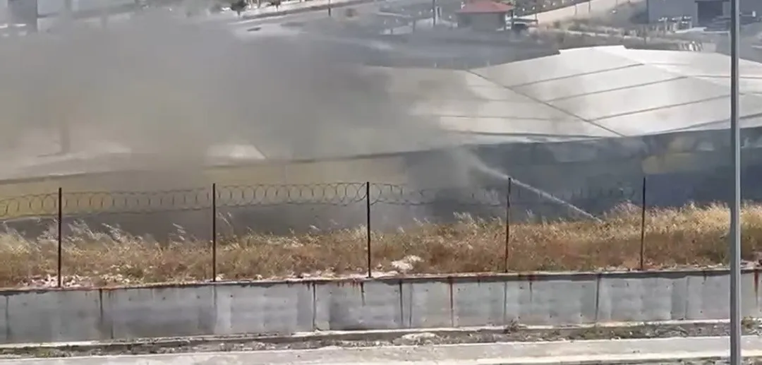 Kütahya OSB’de korkutan kıvılcım: Çömlek fabrikasında yangın alarmı