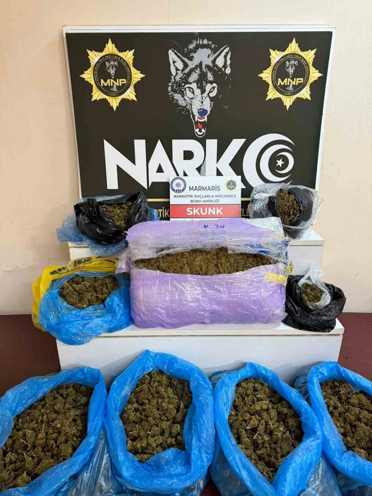 Muğla narkotik ekiplerinden zehir tacirlerine ağır darbe: 34 tutuklama