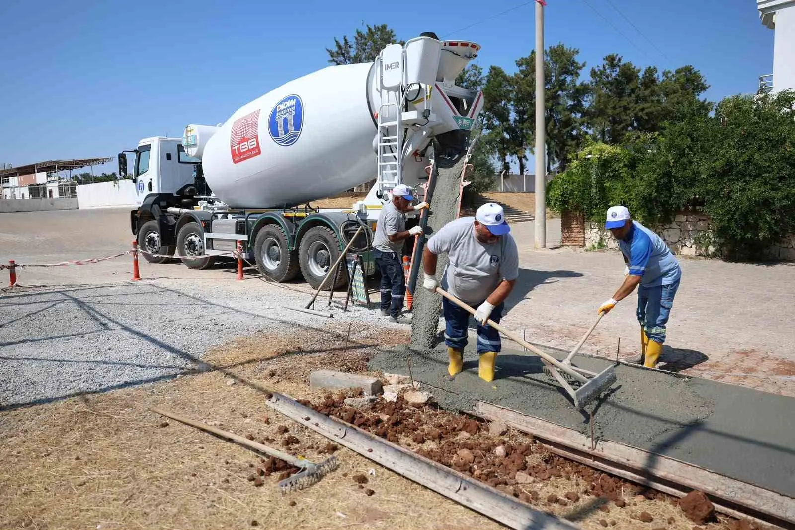 Didim’de yaya konforu için hummalı çalışma: 980 metrelik etap tamamlandı