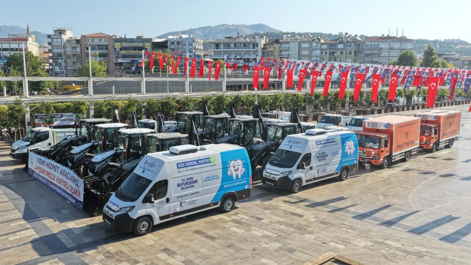Aydın'da hizmet atağı: 90 milyonluk dev yatırım sahaya indi