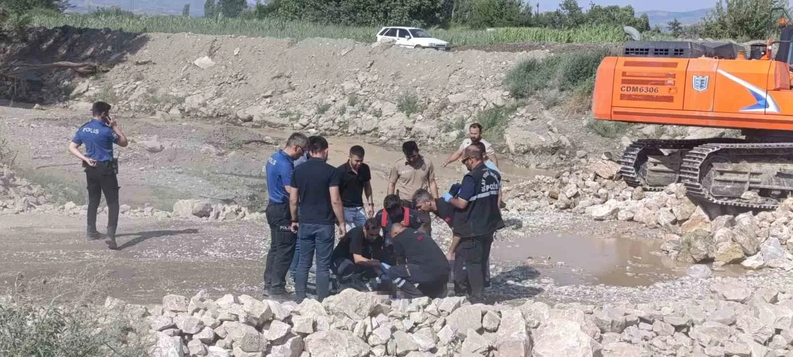 Salihli’de yürek yakan veda: Serinlemek için girdiği dereden cansız bedeni çıktı