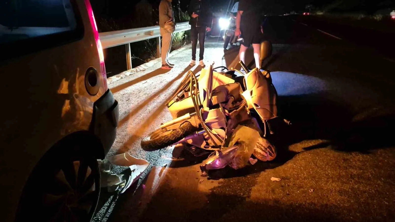 Bodrum'daki acı kaza: Genç sürücü hastanede hayata tutunamadı