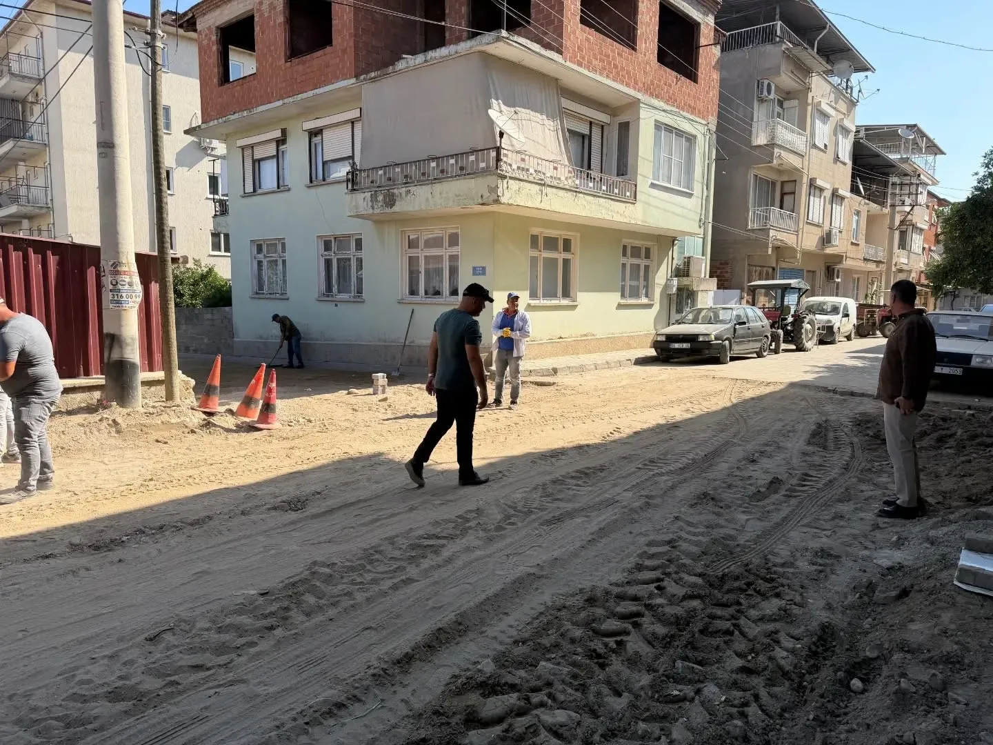 Yenipazar’da ulaşım konforu için düğmeye basıldı: Doğu Mahallesi yenileniyor