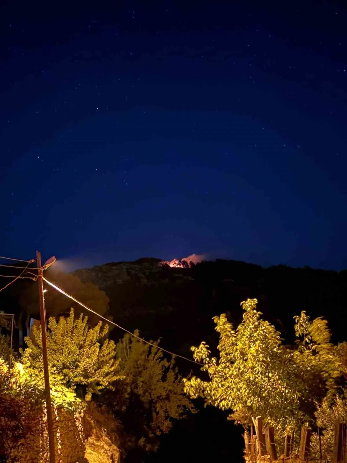 Muğla ormanlarında alarm: Ekipler iki ayrı noktada alevlere karşı savaşıyor