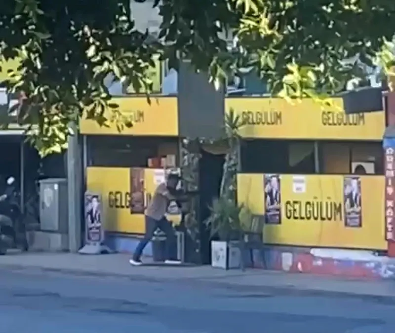 Bodrum'da dehşet anları: Sevgilisinin çalıştığı dükkanı tüfekle taradı