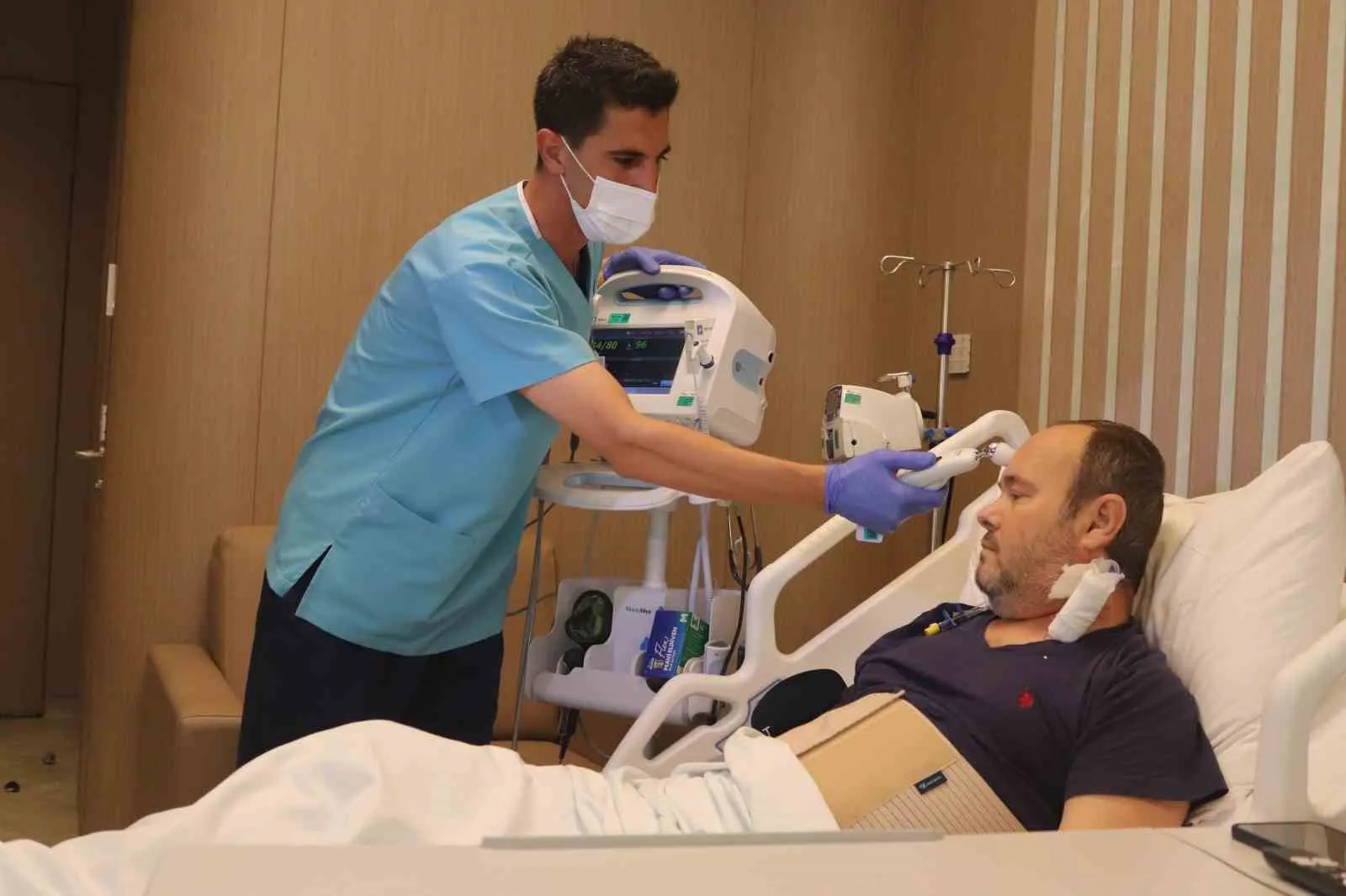 12 yillik diyaliz esaretine blok nakil mucizesiyle veda etti