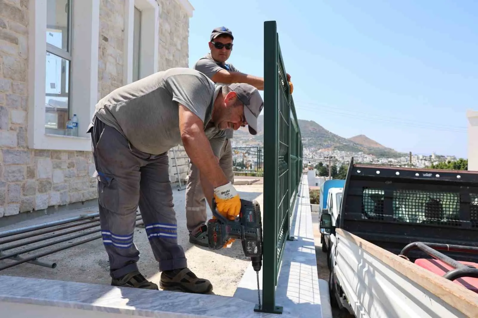 Turgutreis’te eğitim yuvası için geri sayım başladı: Minik öğrencileri ağırlamaya hazırlanıyor