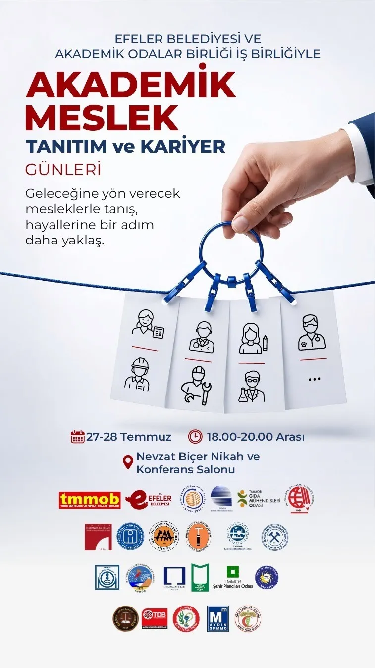 Üniversite adaylarına Efeler'den kritik destek: Geleceğin meslekleri masaya yatırılıyor