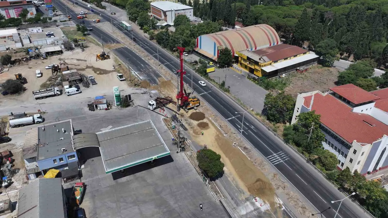 Turgutlu’da ulaşım düğümü çözülüyor: 358 milyonluk dev yatırımda şantiye kuruldu