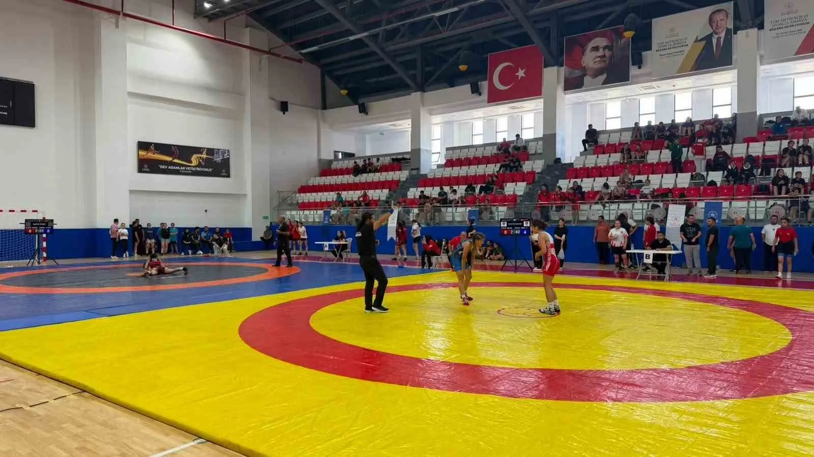 Söke minderde dev buluşmaya ev sahipliği yapıyor: 700 sporcu şampiyonluk için ter dökecek