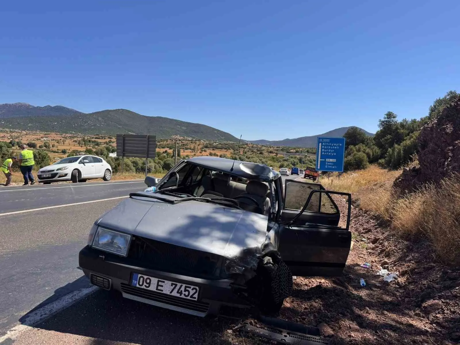 Seydikemer yolunda acı bilanço: Motosiklet sürücüsü feci kazada can verdi