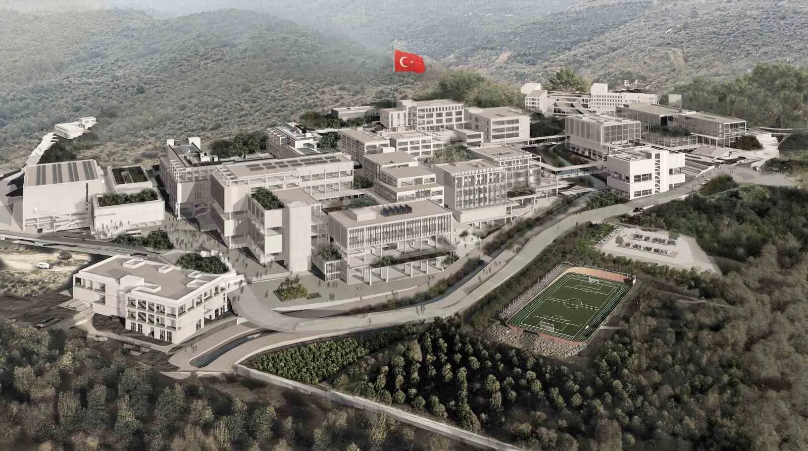 İzmir’in yeni kampüs projesi dünya devlerine meydan okuyor