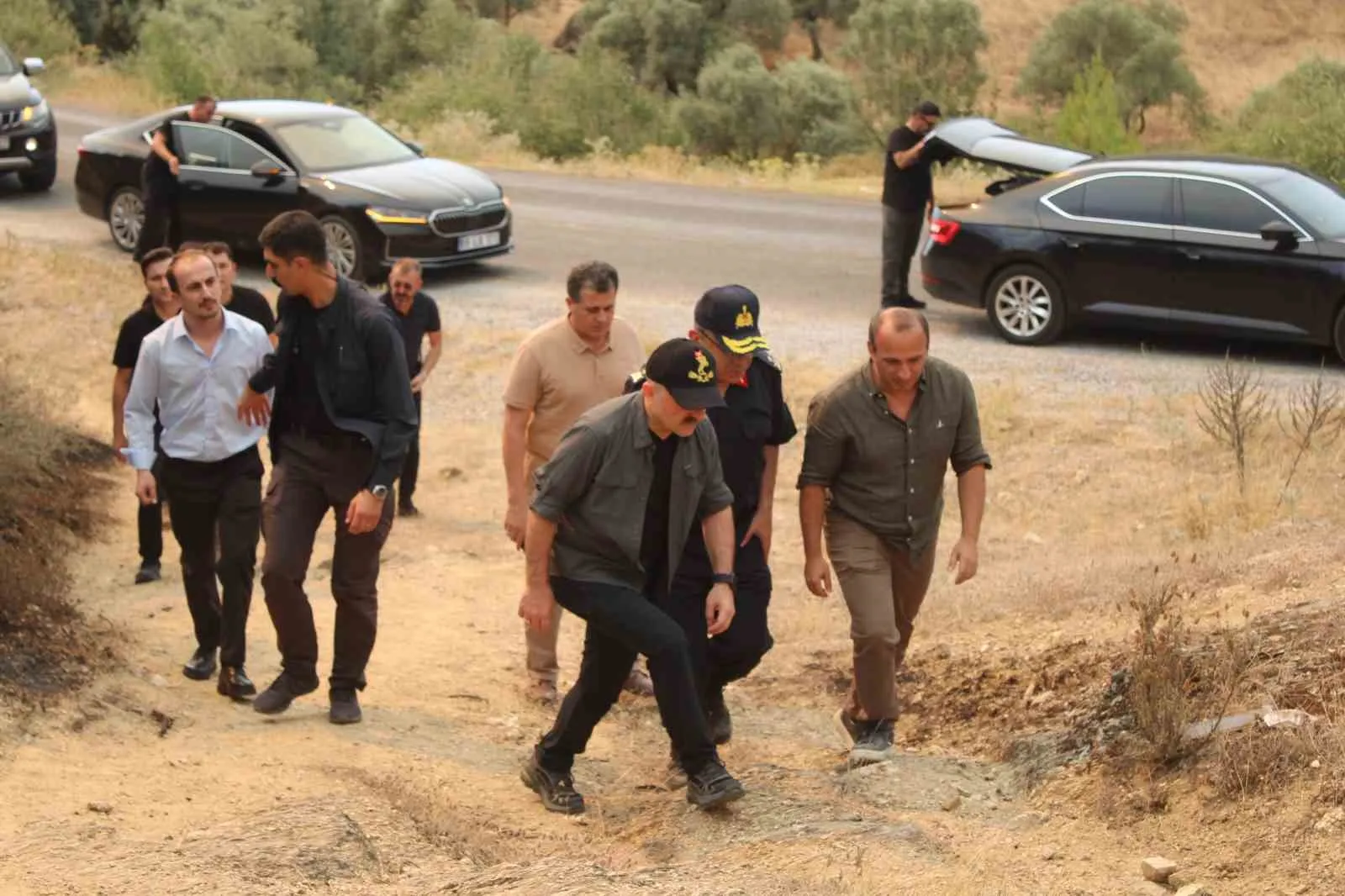 Çine’de orman yangınıyla 27 saatlik nefes kesen savaş: 805 kişilik dev kadro sahada