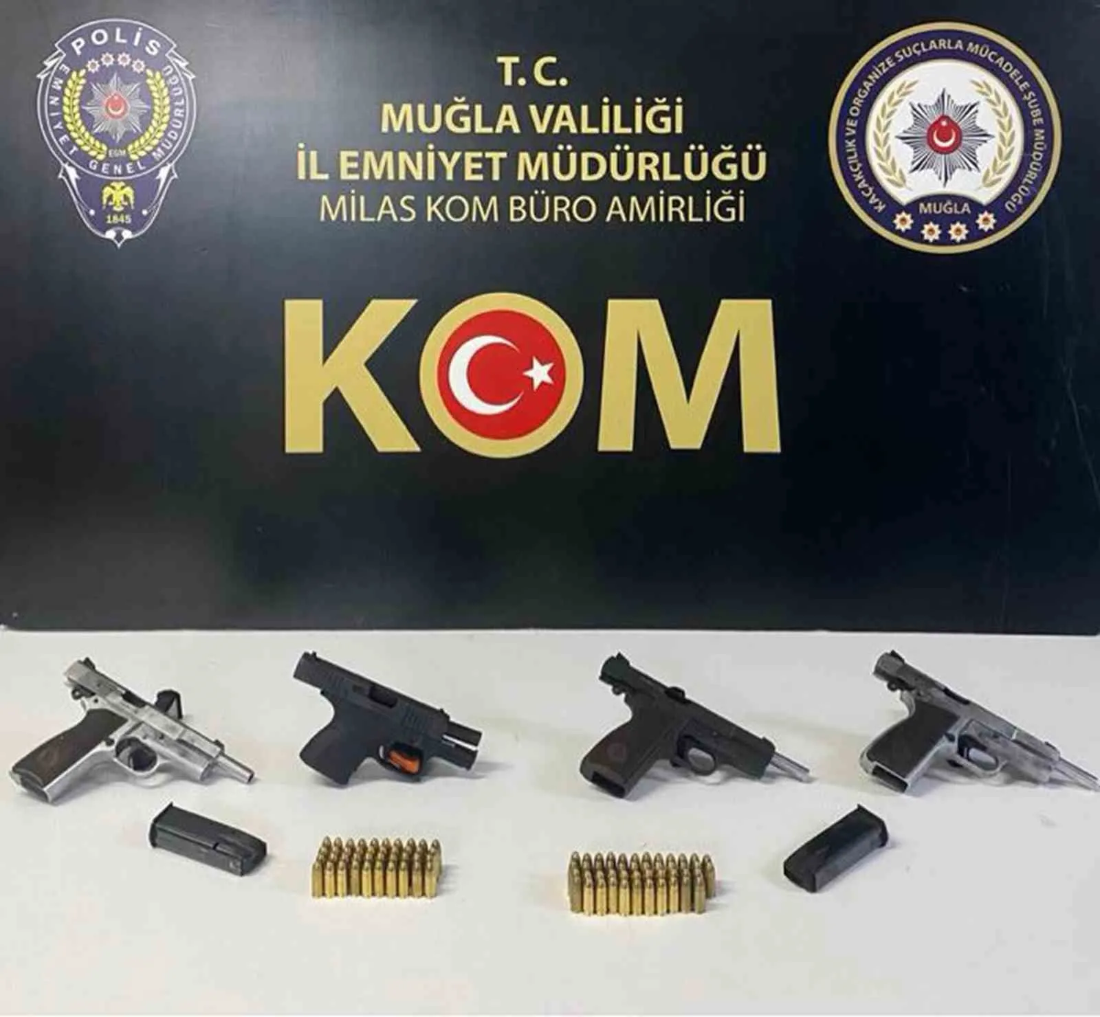 Muğla merkezli suç örgütlerine ağır darbe: Cezaevi firarisi kıskıvrak yakalandı