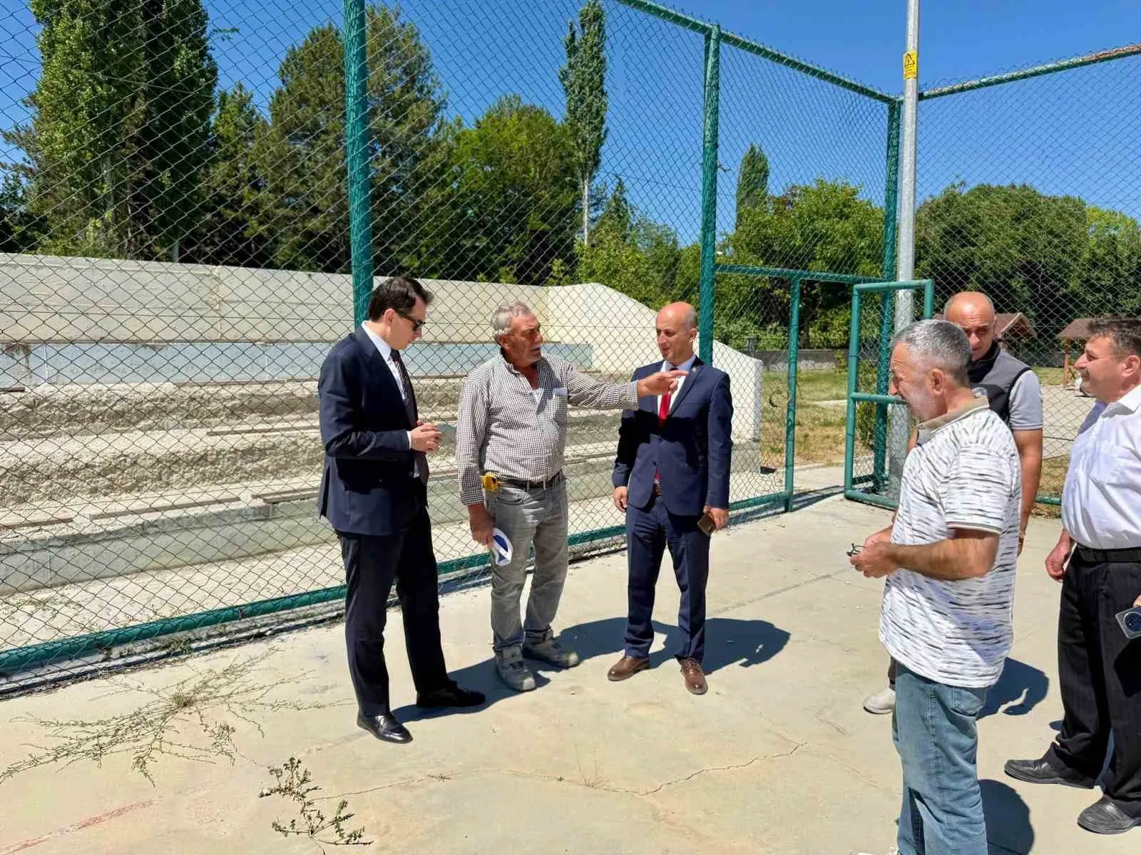 Hisarcık’ta gençlerin spor tutkusu modern sahalarla taçlanıyor