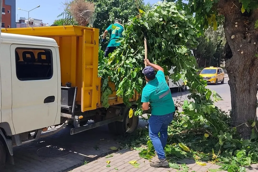 Efeler’de yeşil seferberlik: Parklar yaza hazırlanıyor