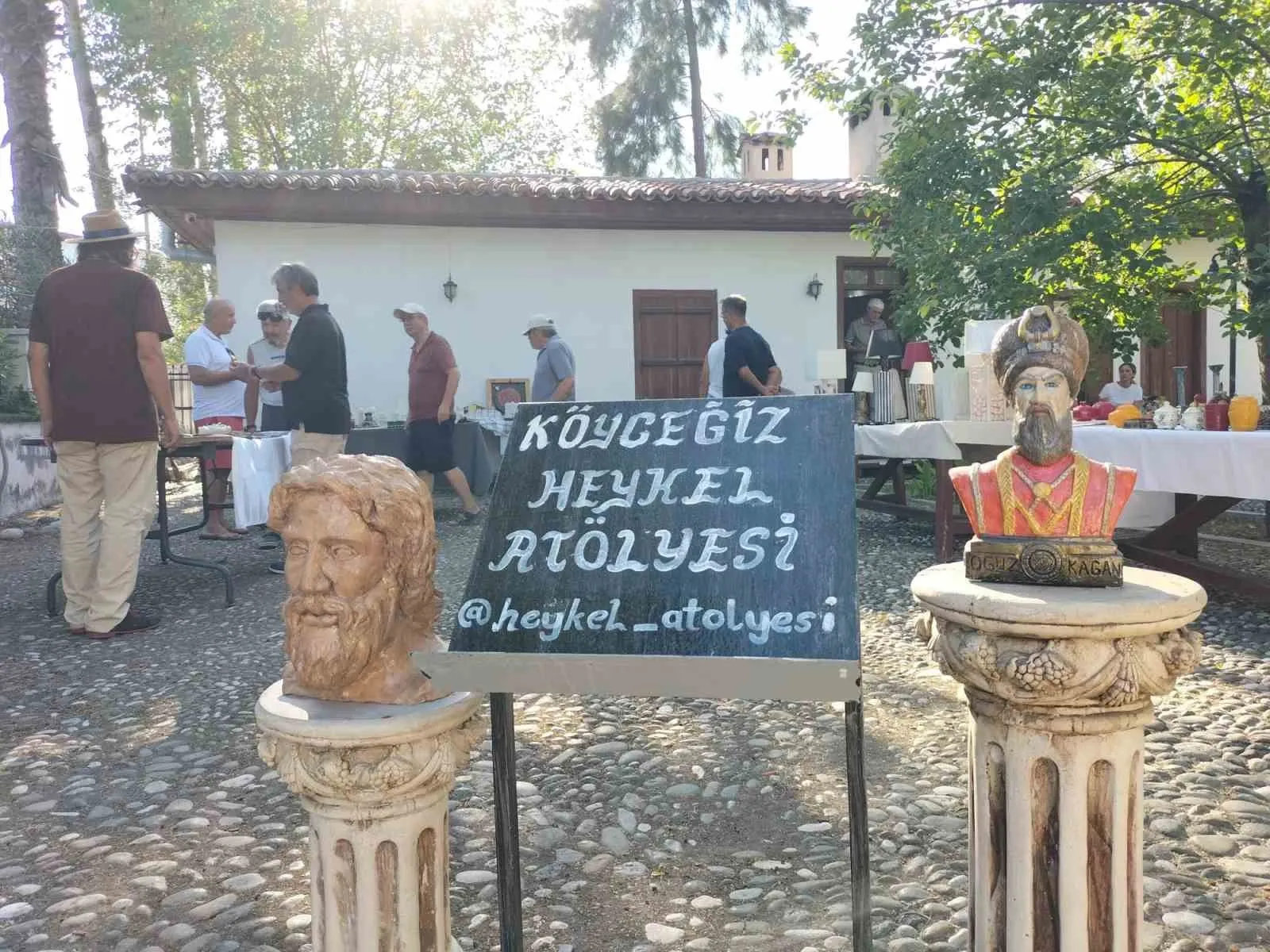 Köyceğiz’de sanat rüzgarı: Taşın ve metalin zamansız hikayesi gün yüzüne çıktı