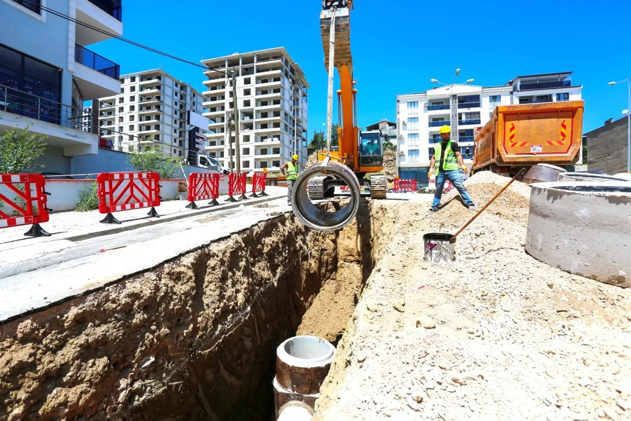 Şemikler'de 61 milyonluk altyapı seferberliği: Su baskınlarına teknolojik kalkan