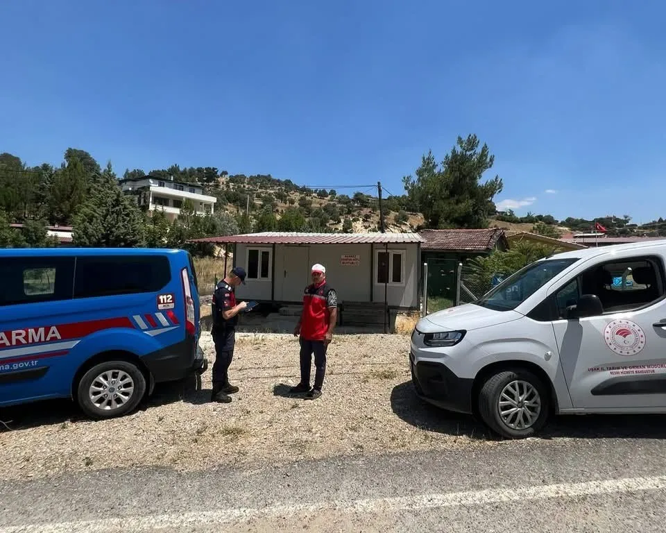 Uşak yollarında sıkı takip: Hayvan sevkiyatına geçit yok