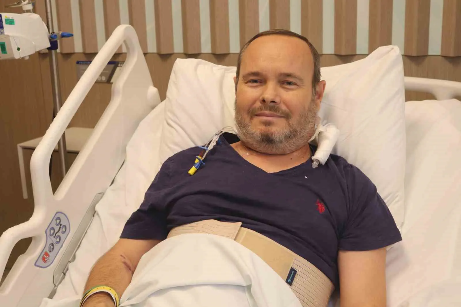 12 yillik diyaliz esaretine blok nakil mucizesiyle veda etti