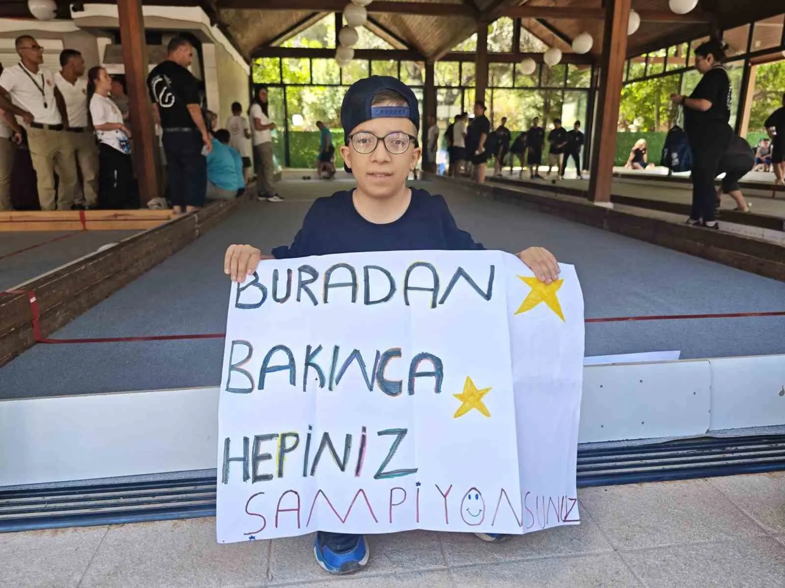Marmaris özel sporcuların azmine ev sahipliği yapıyor