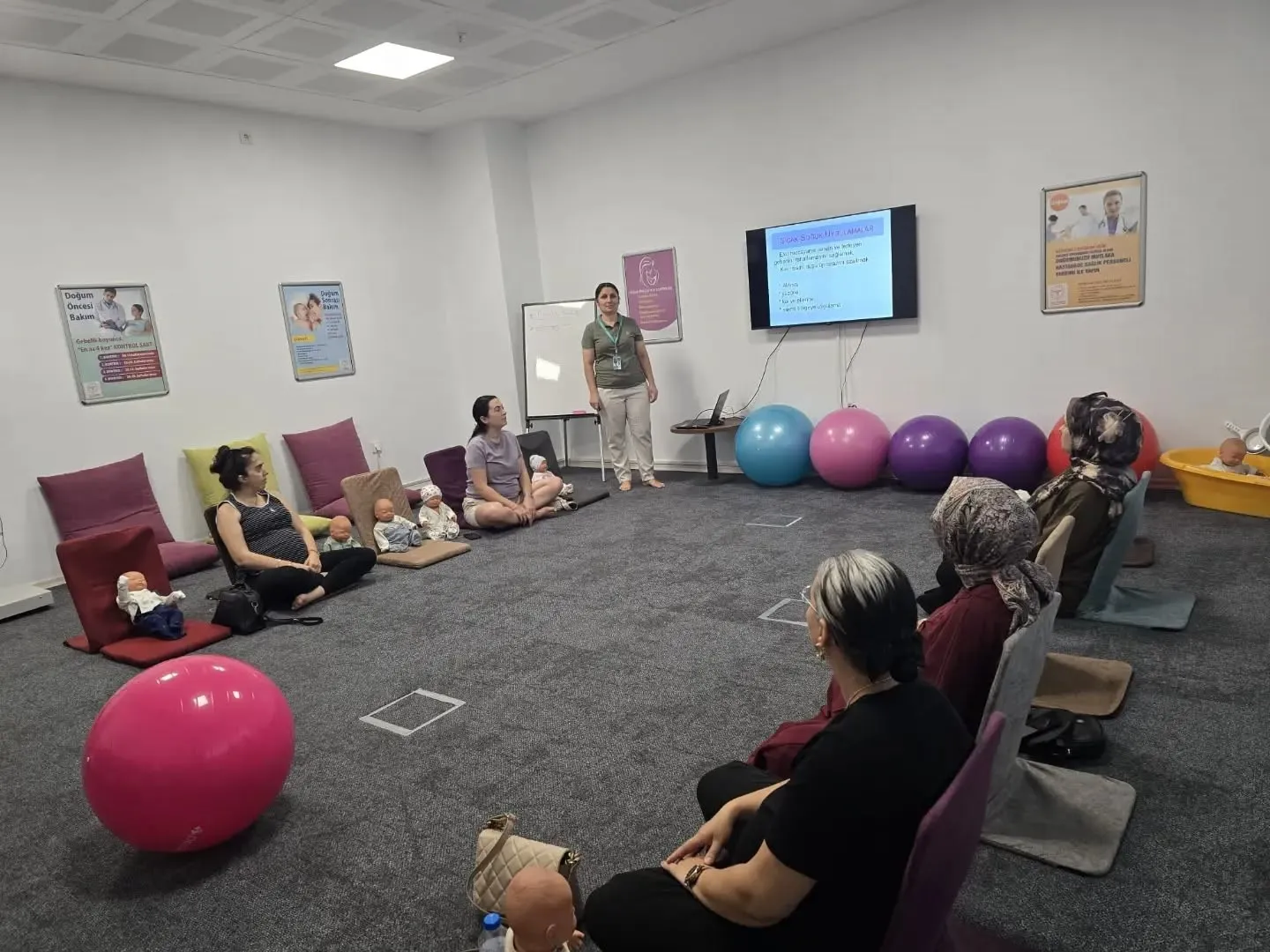 Nazilli'de anne adaylarına rehberlik: Sağlıklı nesiller için ücretsiz eğitim dönemi