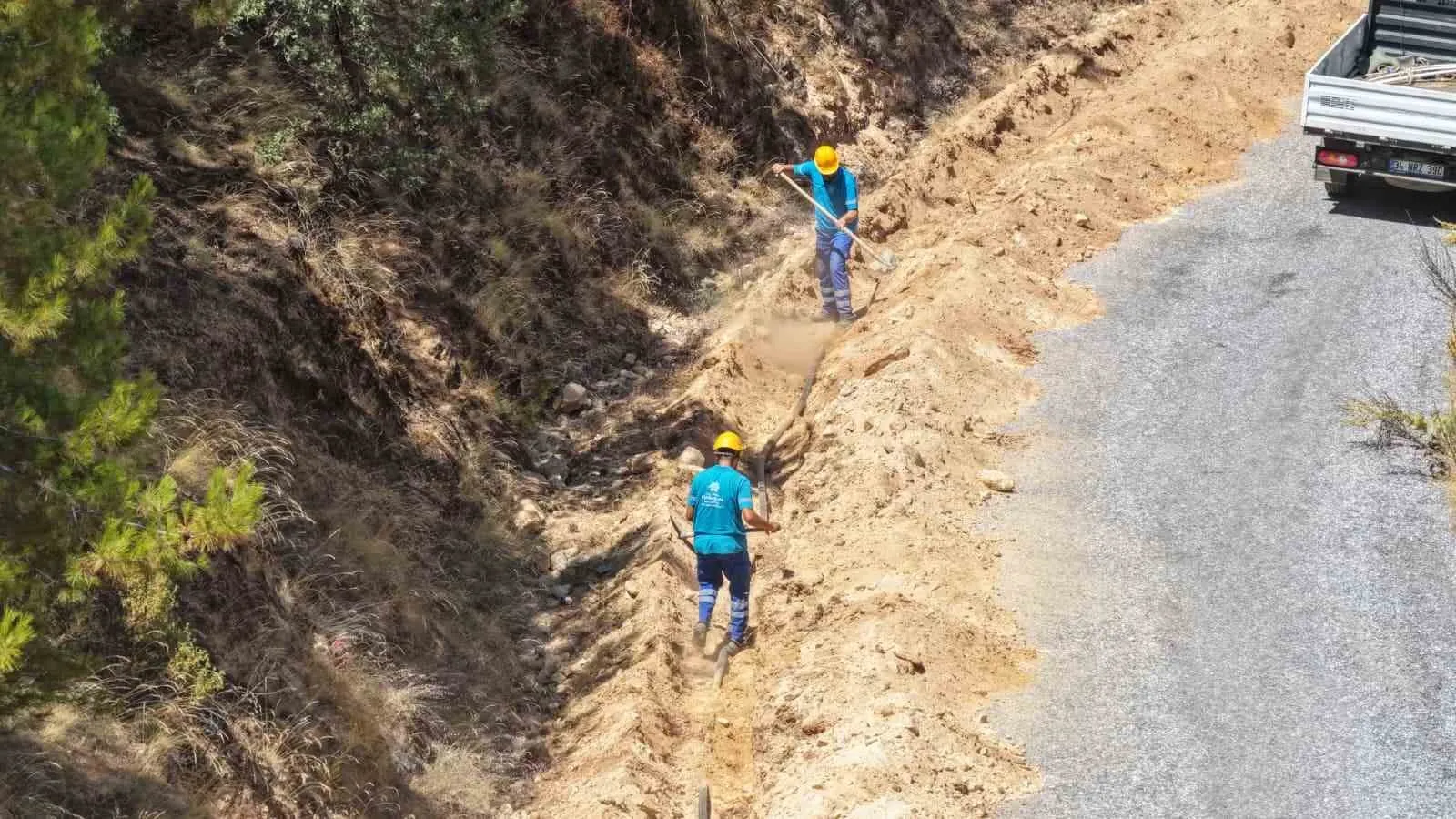 Bozdoğan’da musluklar daha gür akacak: Dümen Mahallesi’ne dev altyapı yatırımı