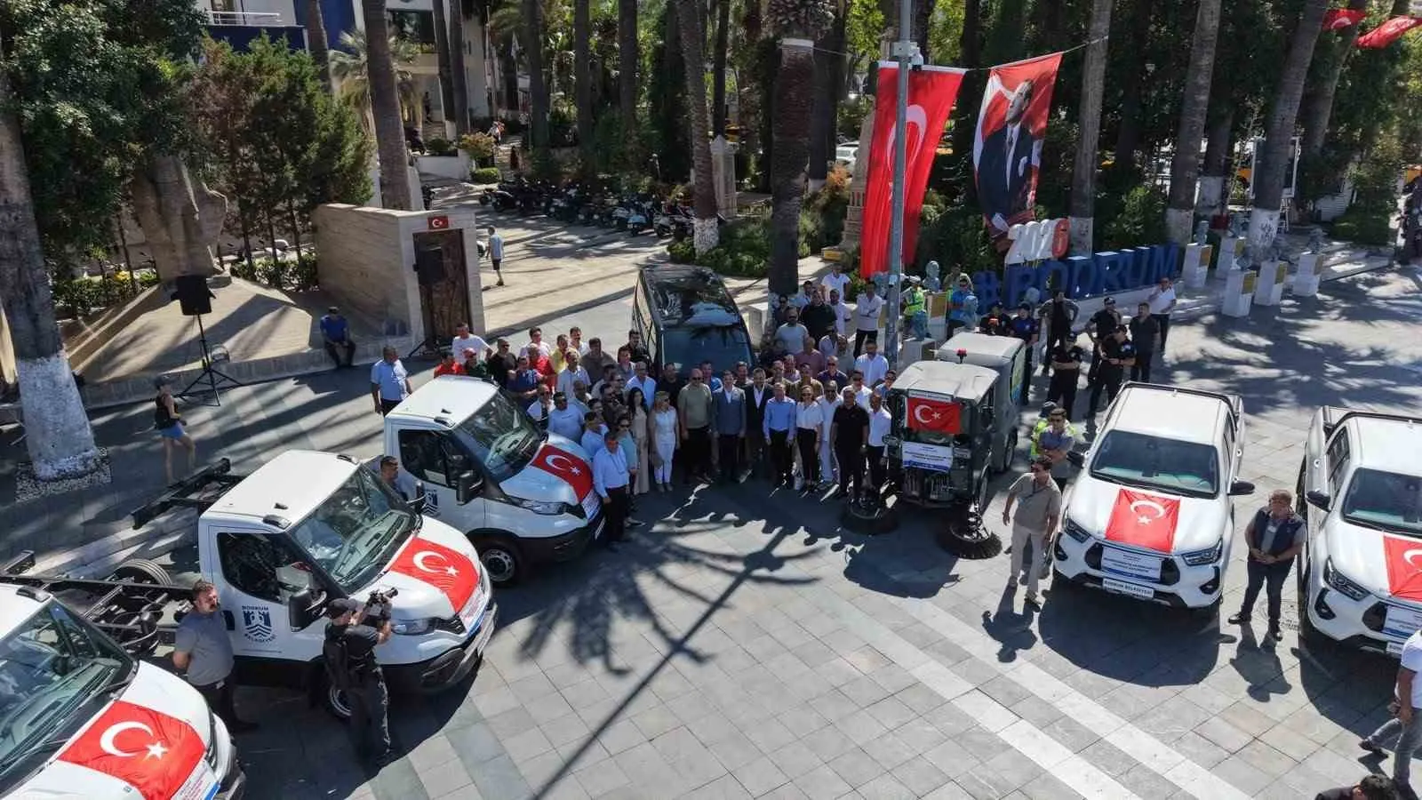 Bodrum Belediyesi filosunu dev yatırımla büyüttü: Hedef tam bağımsız hizmet