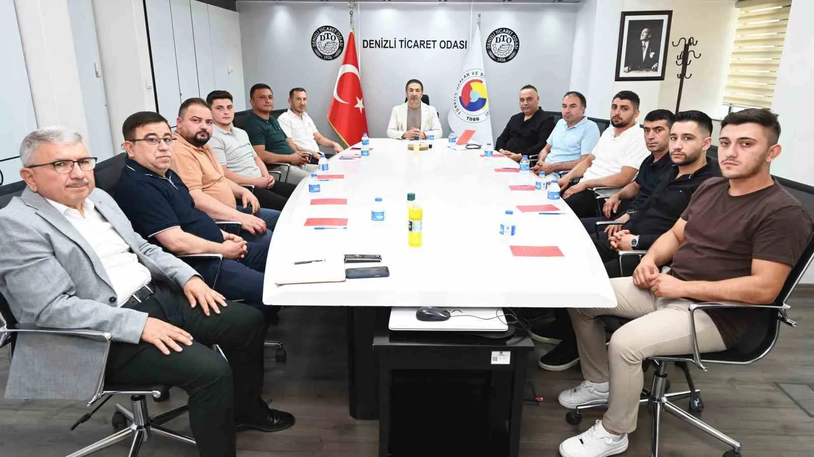 Denizli ekonomisinin rotasını Uğur Erdoğan çiziyor: Saha mesaisi hız kesmiyor