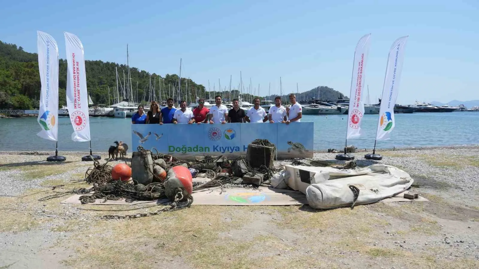 Göcek’te deniz keyfi artık daha güvenli: Dip temizliği tamamlandı
