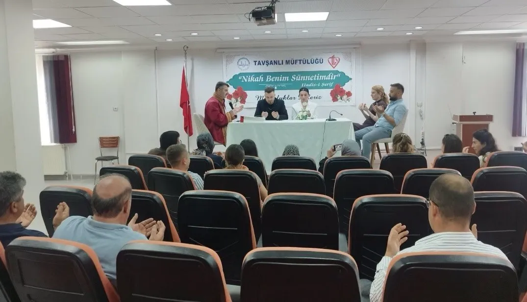 Tavşanlı'da nikah mesaisi: Müftülük çatısı altında 6 ayda 62 imza