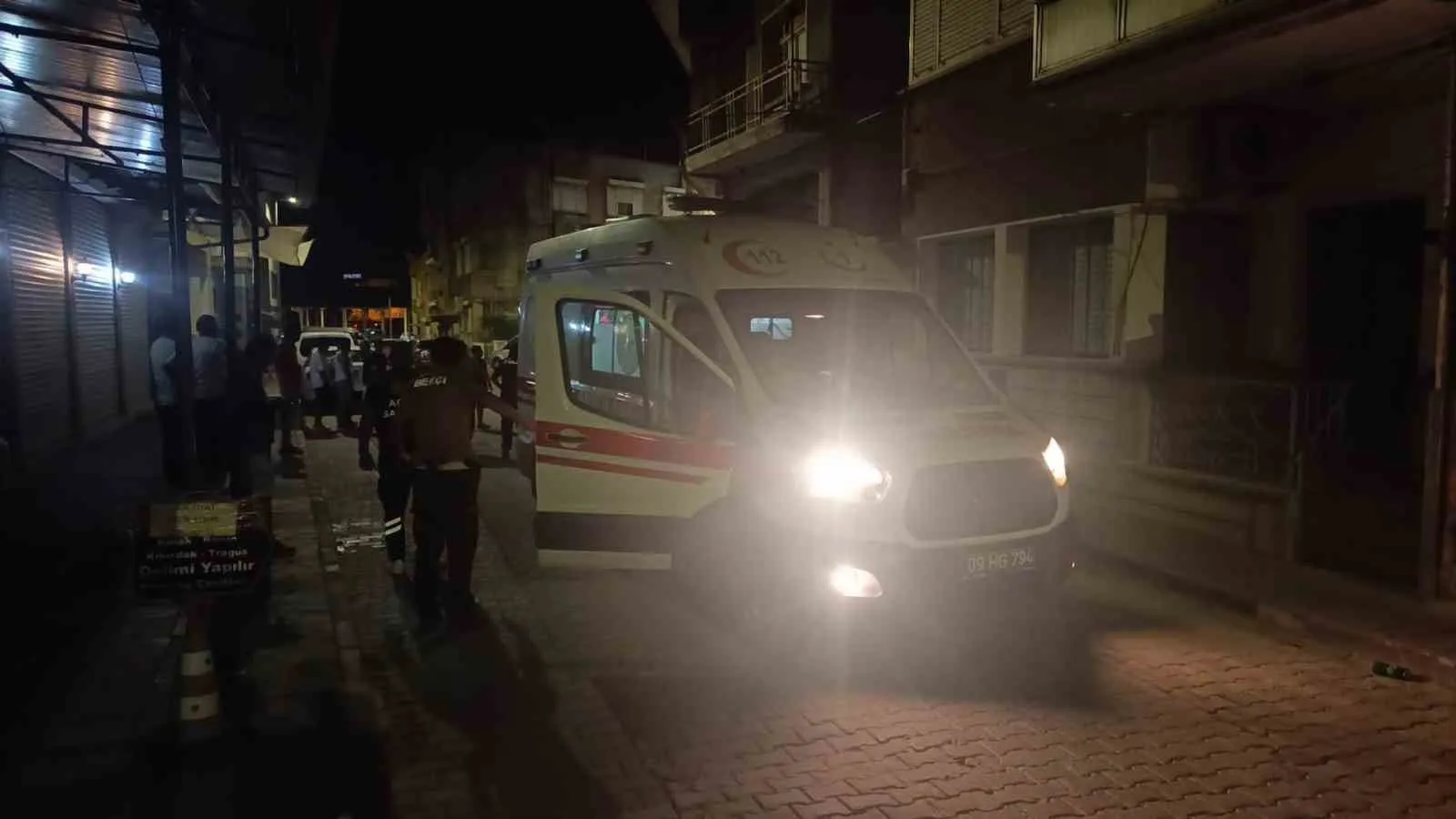 Söke'de operasyon sırasında kaza: Bekçiyi yaralayan şüpheli izini kaybettirdi