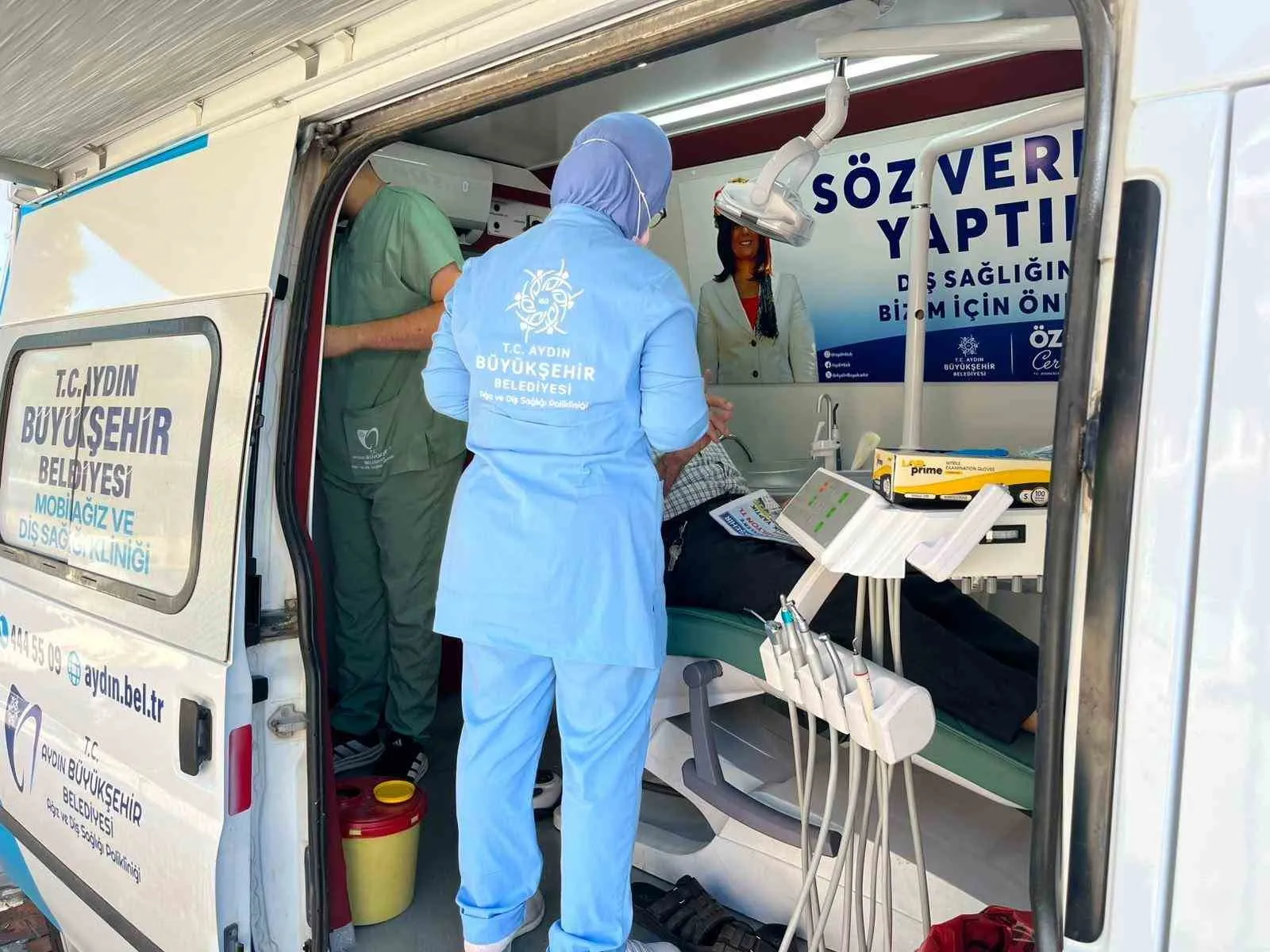 Aydın’da sağlık hizmeti kapıya geldi: Mobil klinikler kırsalın umudu oldu