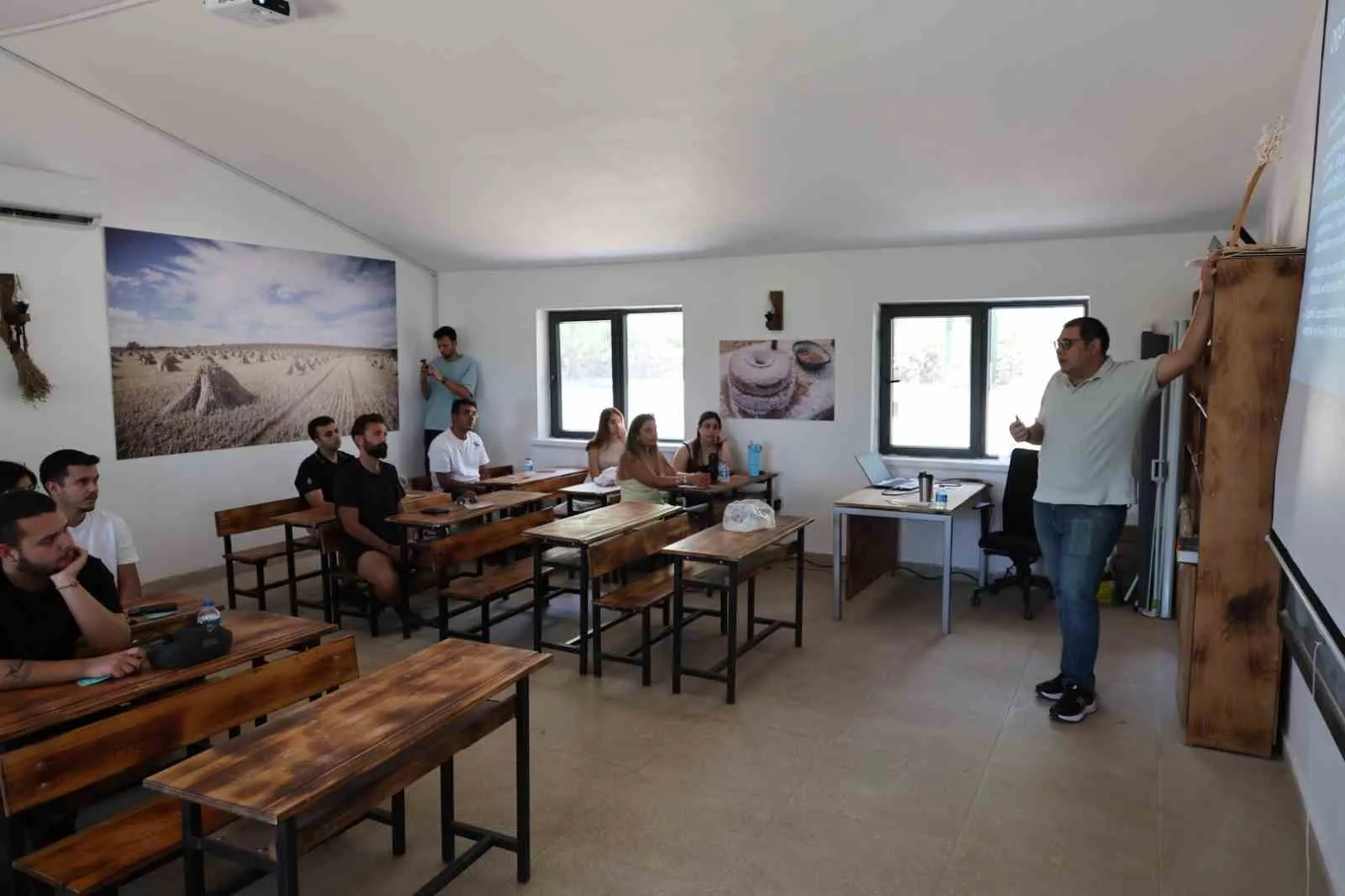 Bodrum'da toprağa dokunan gençlik: 6. Tarım Kampı kapılarını açtı