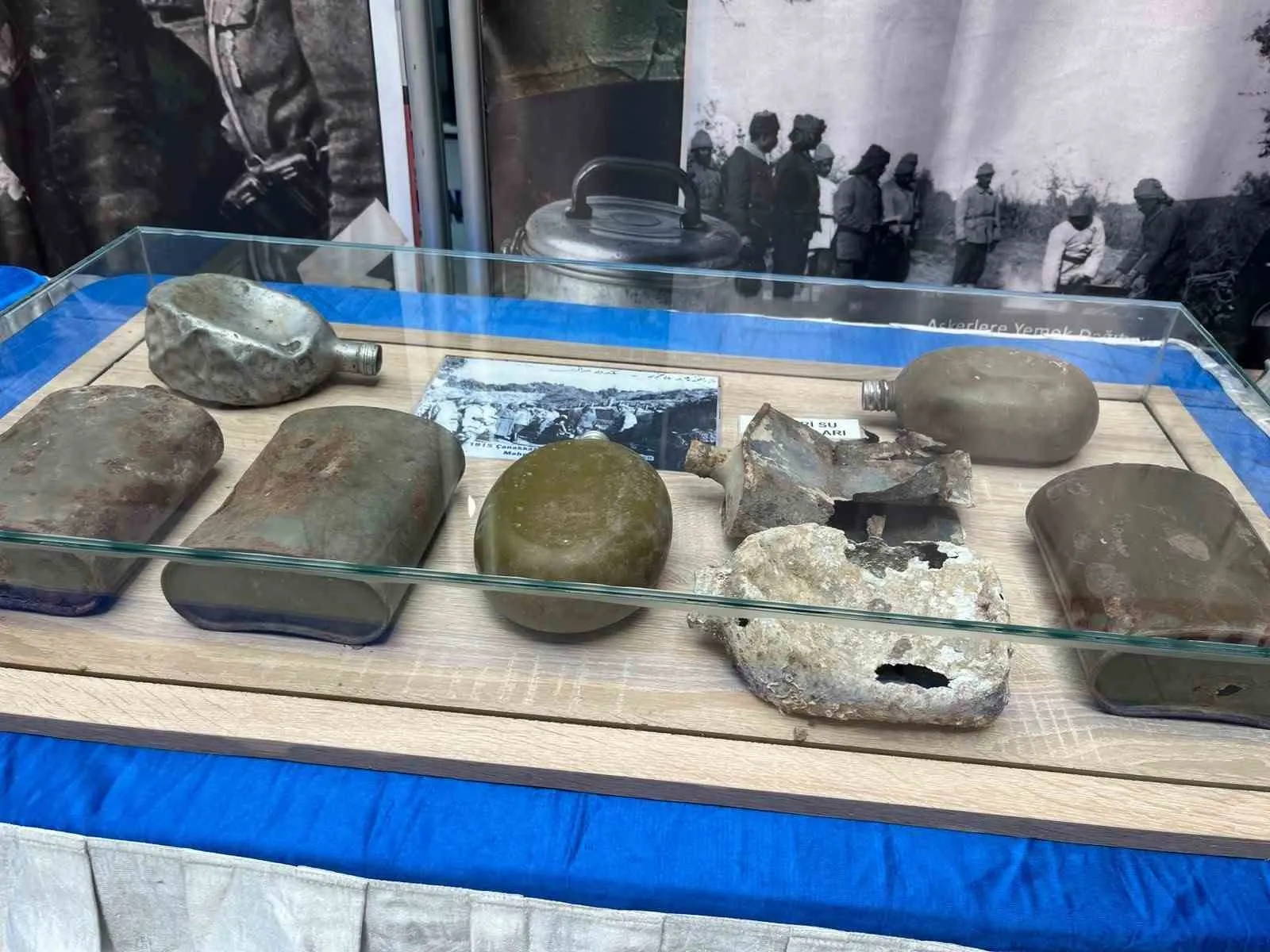 Tavşanlı’da tarih yolculuğu: Çanakkale’nin izleri Bedesten’de gün yüzüne çıktı