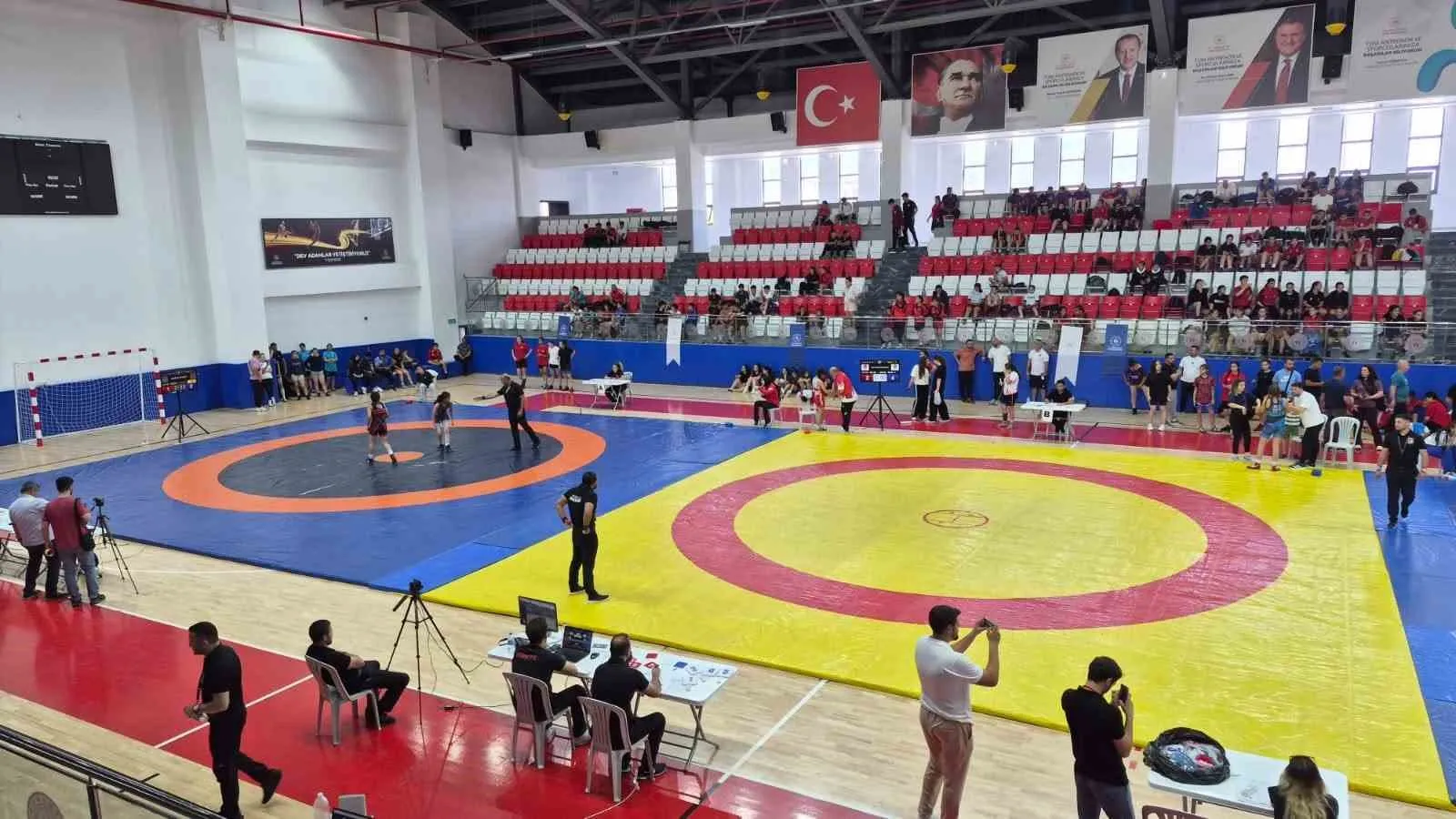 Söke minderde dev buluşmaya ev sahipliği yapıyor: 700 sporcu şampiyonluk için ter dökecek