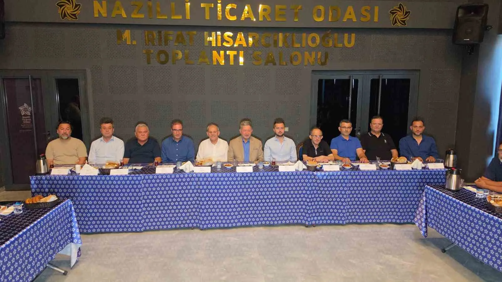 Nazilli iş dünyasında kritik buluşma: Başkan Arslan’dan çözüm odaklı mesajlar