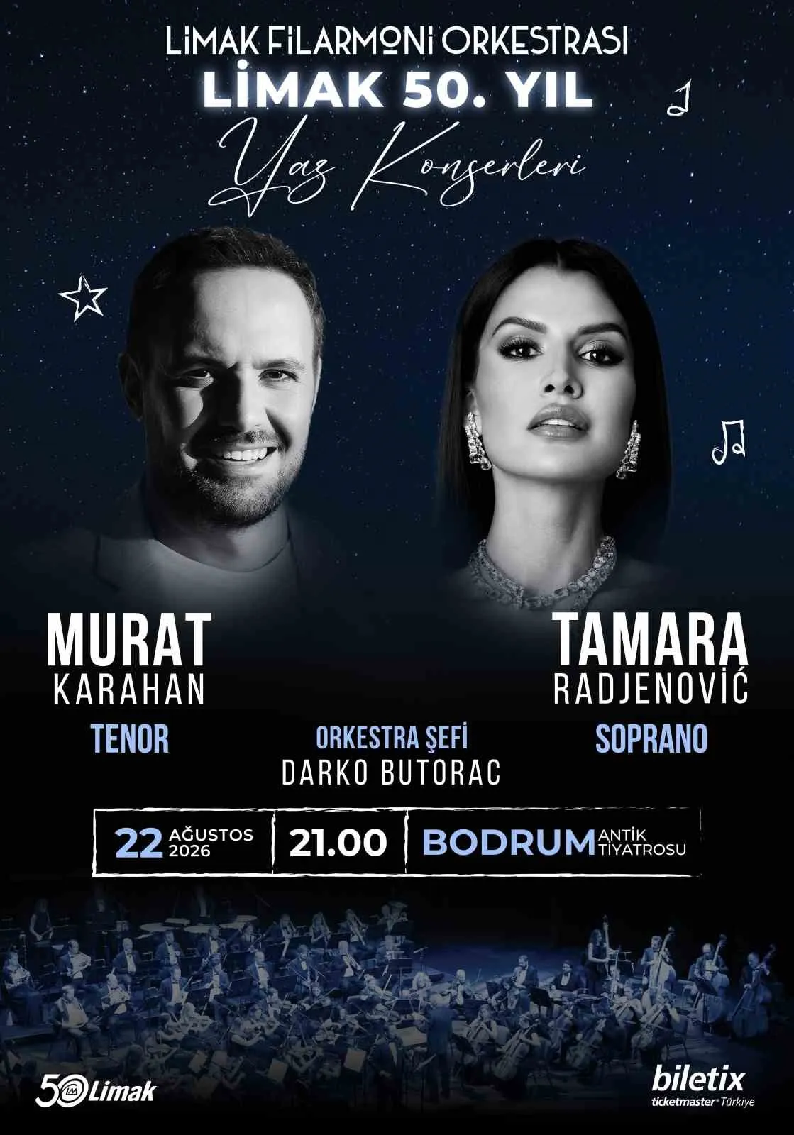 Bodrum’un tarihi atmosferinde operanın dev isimleri buluşuyor: Hem sanata hem eğitime destek