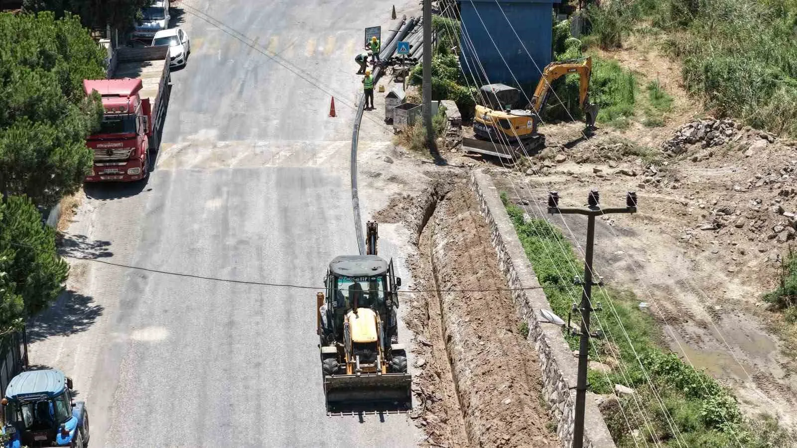 Söke’de altyapı seferberliği: Sarıkemer’e modern su hattı müjdesi