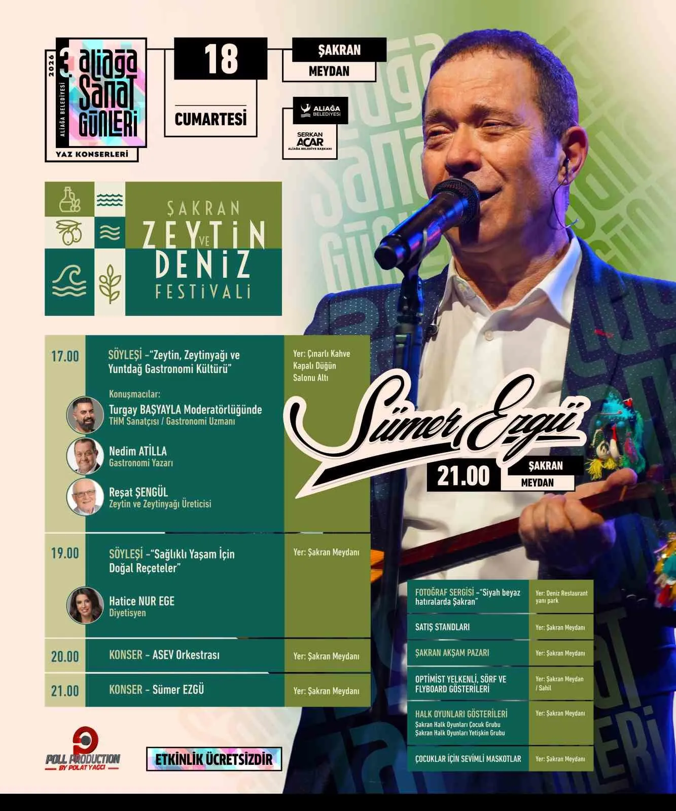 Ege'nin kalbi Şakran'da festival rüzgarı: Zeytin, sanat ve deniz bir arada