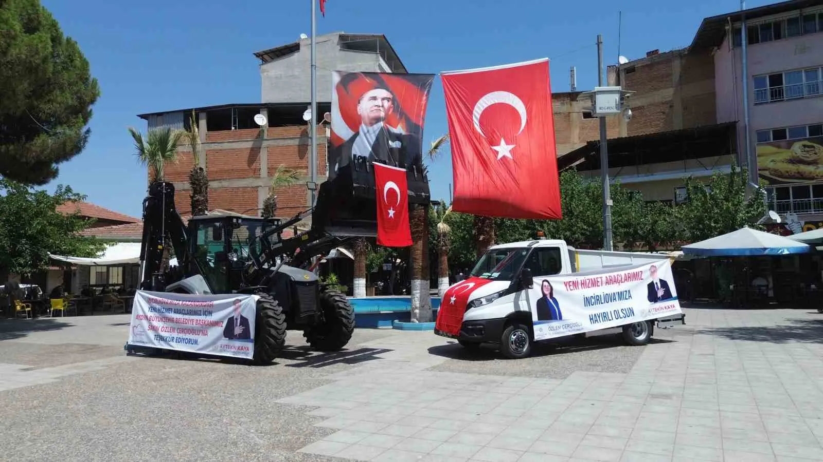 İncirliova’da hizmet filosu büyüyor: Başkan Kaya’dan yeni araç müjdesi