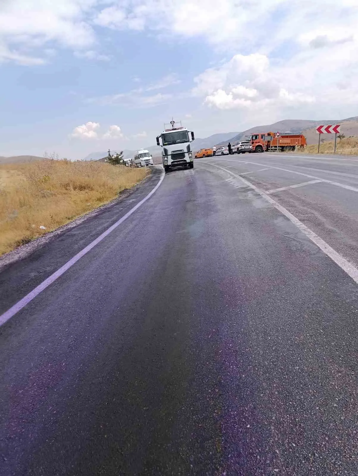 Afyonkarahisar yolunda mor alarm: Sürücüler neye uğradığını şaşırdı
