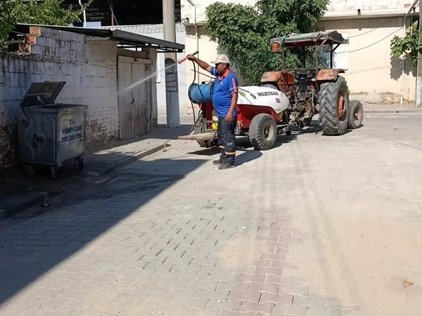 Yenipazar’da yaz mesaisi: Haşerelere karşı kapsamlı önlem