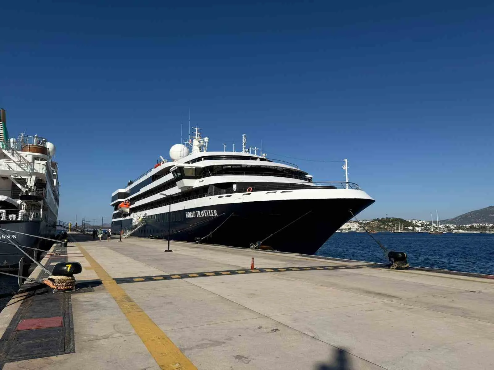 Ege’nin İncisi Bodrum’a Üç Ülkeden Üç Gemi Birden Yanaştı