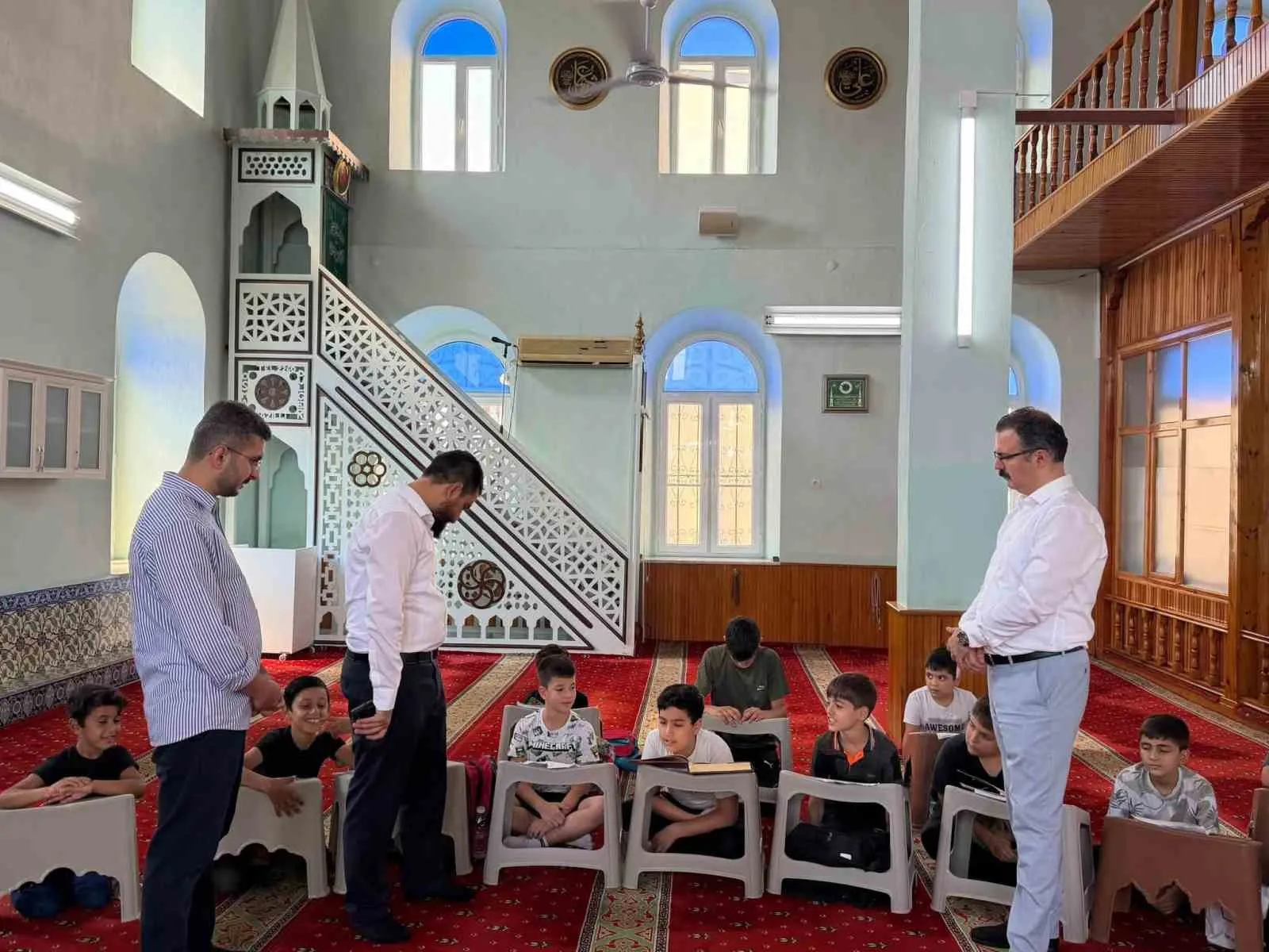 Sultanhisar'da yaz kurslarına yoğun ilgi: Kaymakam Ateş'ten yerinde inceleme