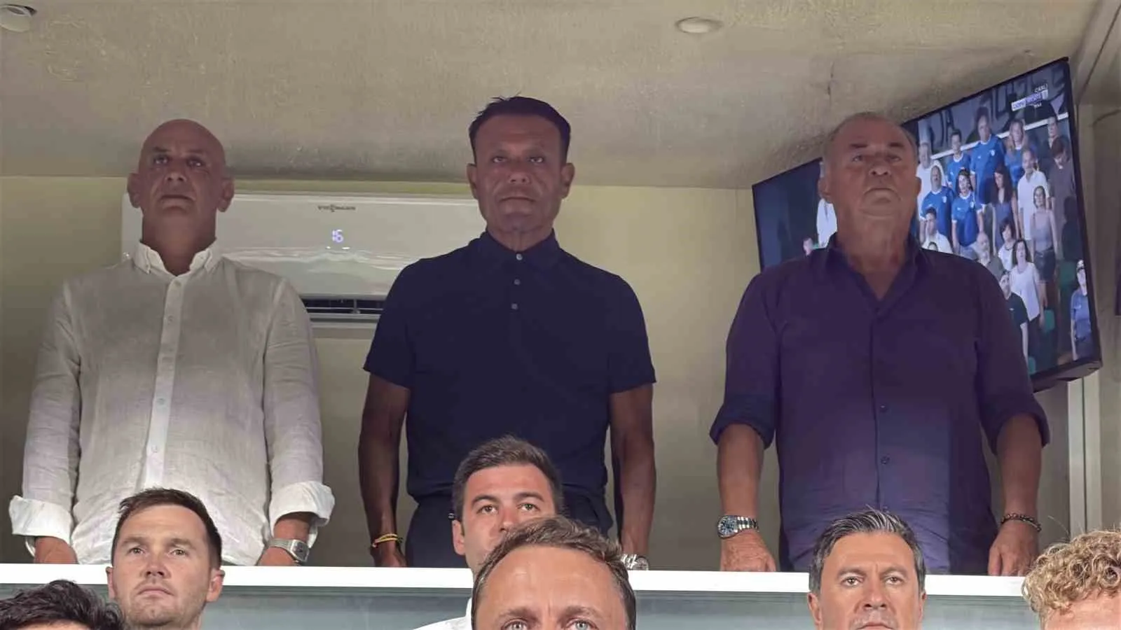 Bodrum'da Terim sürprizi: Efsane isim derbiyi protokolde izledi