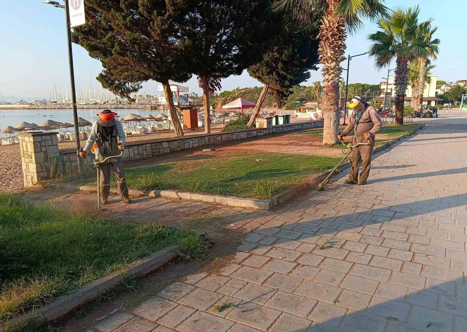 Didim’de estetik dokunuş: Parklar ve sahiller yaza hazırlanıyor
