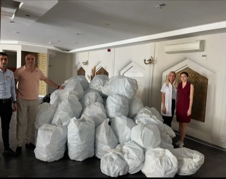 Bodrum'da turizmden çevreye yeşil dokunuş: Pet şişeler artık çöpe gitmiyor